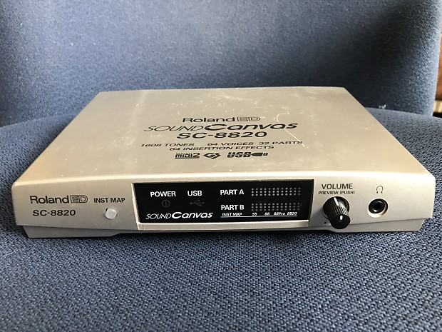 Roland SC-8820 Synthesizer Sound Module | Reverb