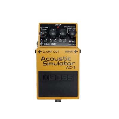 Boss AC-3 Acoustic Simulator Pedal | Reverb