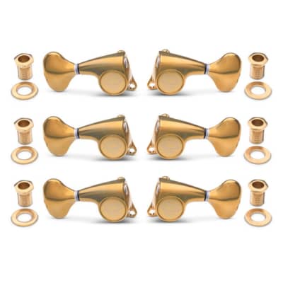 Gotoh Tuners 21:1 - 6-String, Antique Gold image 3