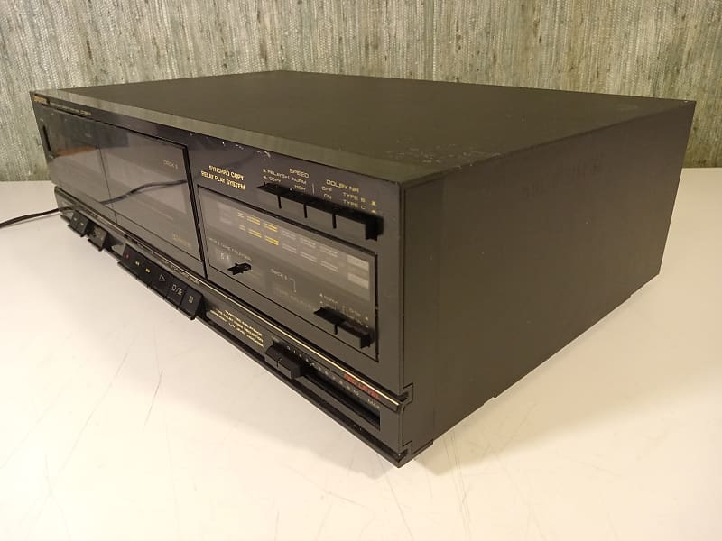 Pioneer CT-980W Dual Double Cassette Deck Tape Deck 80s Pioneer CT-980W Dual Double Cassette Deck Tape Deck 80s