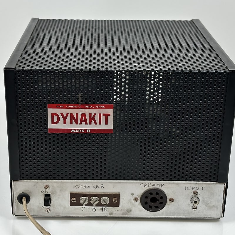 Dynaco / Dynakit Mark II - Audiophile Hifi Monoblock Power Amplifier  			