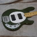 Sterling RAY4HH-OLV-M1 RAY4HH-OLV-M1 bass guitar in olive finish