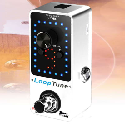 Hot Box Pedals Looper/Tuner Pro Pedal- LED Display Guitar Loop Effect Pedal  9 Loops 40 Min Record image 4