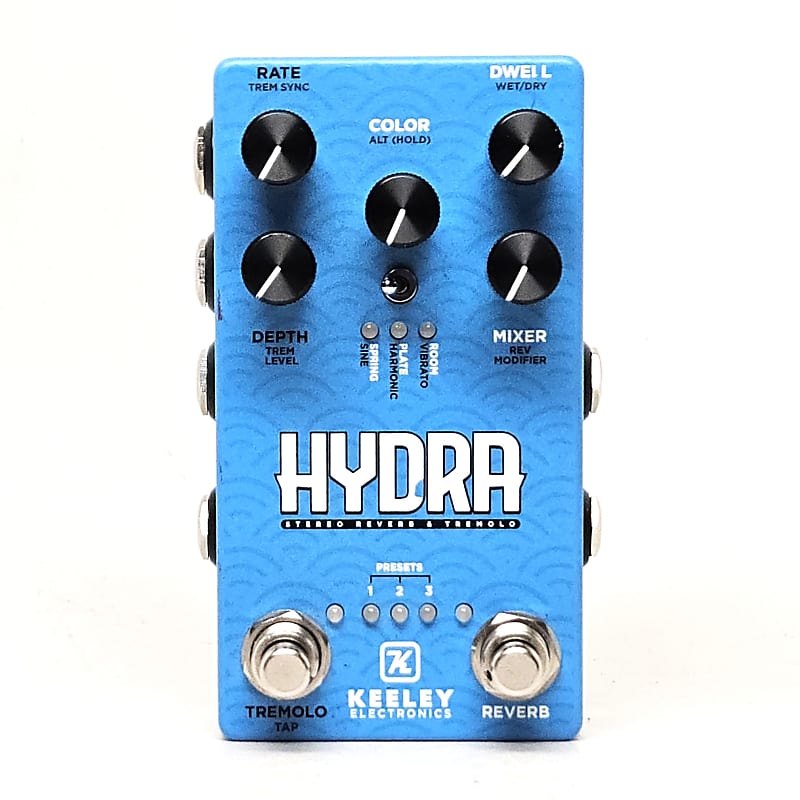 Keeley Hydra Stereo Reverb & Tremolo