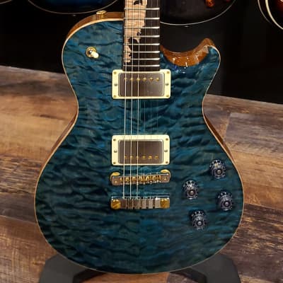 PRS Paul Reed Smith Private Stock #9600 Singlecut McCarty 594 Semi-Hollow Blue Crab Blue Lighthouse Exclusive image 23