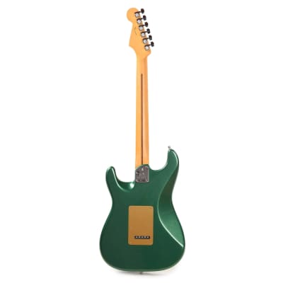 Fender American Ultra Stratocaster Mystic Pine & Anodized Gold Pickguard (CME Exclusive) image 5