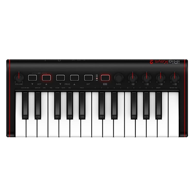 IK Multimedia iRig Keys 2 Mini 25-Key MIDI Keyboard Controller image 1