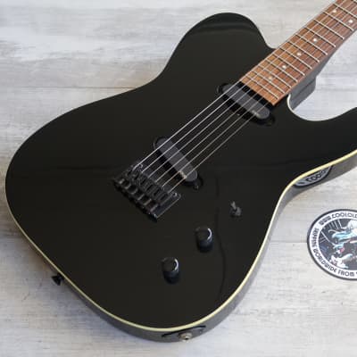 2007 Fernandes TEJ-STANDARD 2S Telecaster w/EMG's (Black) | Reverb UK