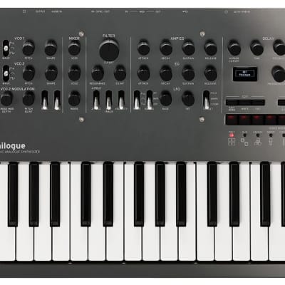 Korg Minilogue Polyphonic Analogue Synthesizer. - Silver image 3