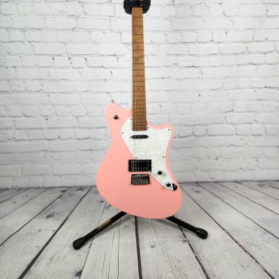 Balaguer Standard Espada HS 6 String Electric Guitar Gloss Pastel Pink for sale