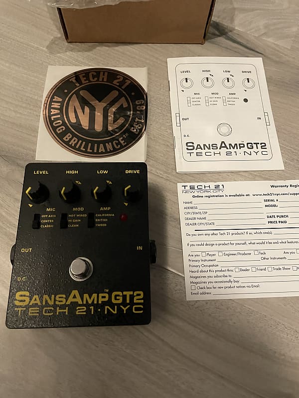 Tech 21 SansAmp GT2