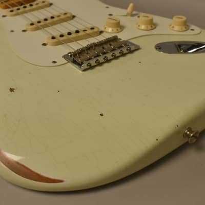 2022 Fender Custom Shop '56 Stratocaster Relic/Closet Classic India Ivory w/OHSC image 10