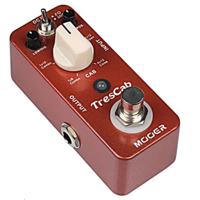 Mooer TresCab Cab Simulated Micro Guitar Effects Pedal image 1