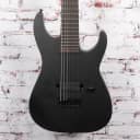 ESP LTD M-7BHT - 7 String Electric Guitar - Black Satin/Macassar Ebony
