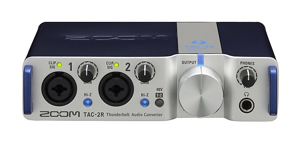 Zoom TAC-2R Two-channel Thunderbolt Audio Interface  2-Day Delivery image 1
