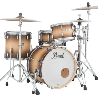 Pearl Masters Maple Complete 3-pc. Shell Pack MCT903XP/C351 SATIN NATURAL BURST image 1