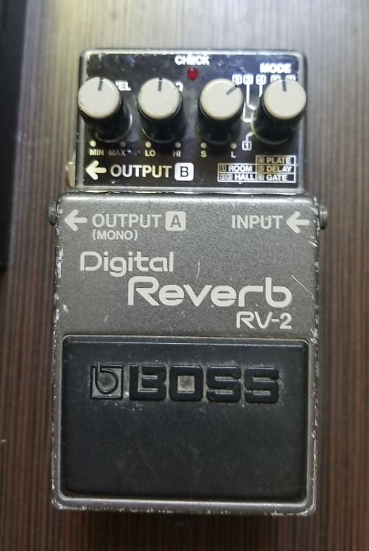 Boss RV-2 1980s Digital Reverb Japan