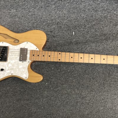 Dillion  Telecaster Deluxe Hollow Natural Hand crafted image 1