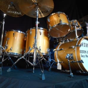 Elvin Jones’ 1987 TAMA Crestar Drum Set. Authenticated image 3