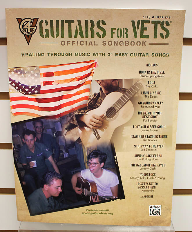 Guitars for Vets Official Songbook Healing Through Music Reverb