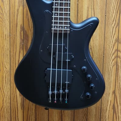 Schecter Stiletto Stealth-4 Active 4-String Bass Satin Black for sale