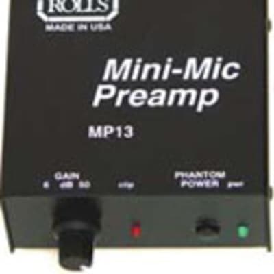 Rolls MP13 1-Channel Mini Microphone Preamplifier image 1