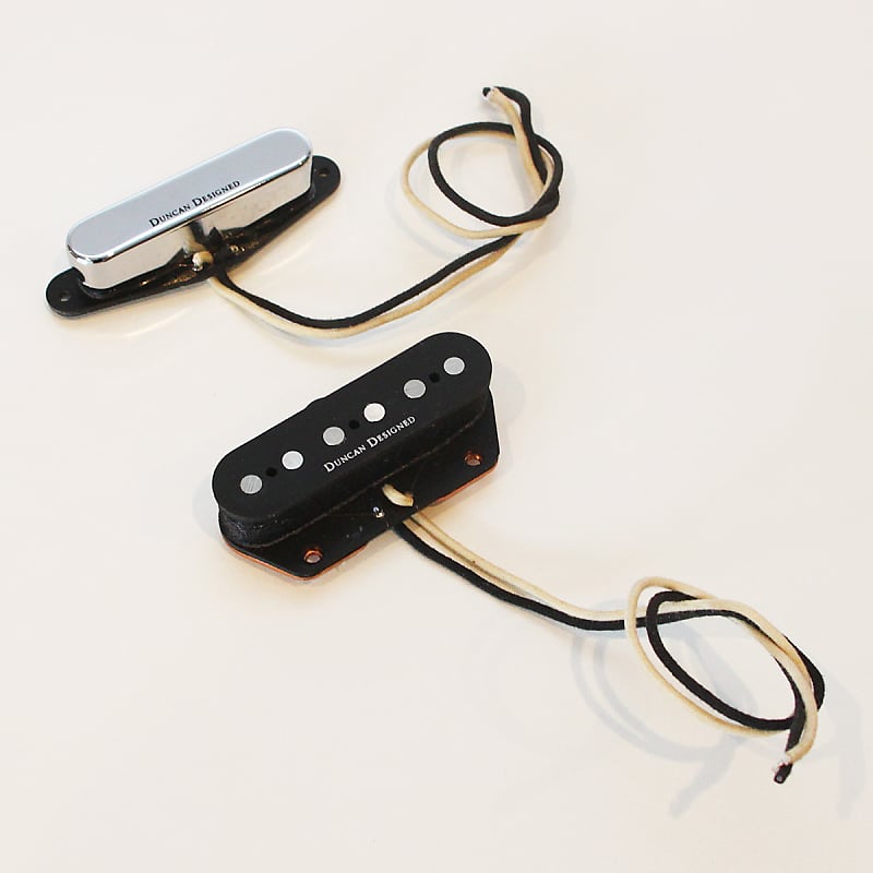 Squier by Fender Vintage Modified Thinline Telecaster Guitar Pickups -  Duncan Designed Tele Bridge & Neck P/U Only