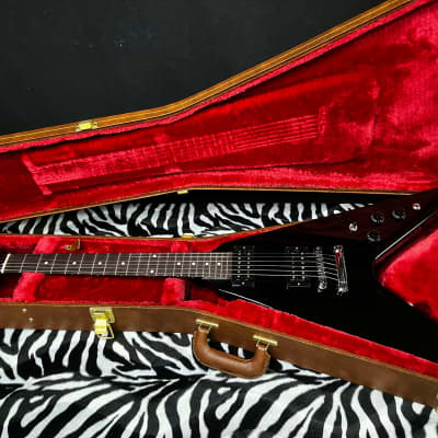 OPEN BOX 2023 Gibson '80s Flying V Ebony 6.3lbs - Authorized Dealer- In Stock Ready to Ship! G00299 - SAVE BIG! image 13