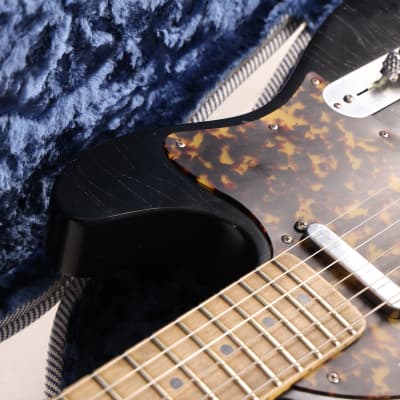Berly Guitars Thinline T-Style Black Used imagen 11