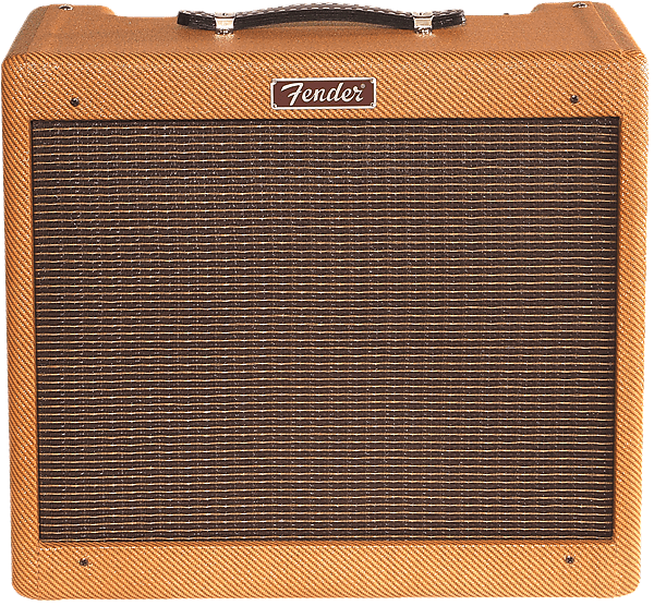 Fender Blues Jr. Lacquered Tweed 1x12 EL-84 Tube Combo Guitar Amplifier image 1