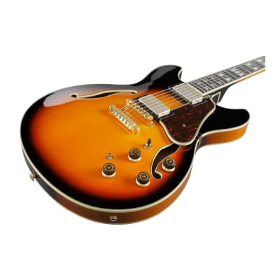 Ibanez AS113BS AS Series Artstar 6-String Hollow Body Electric Guitar (Brown Sunburst) image 4
