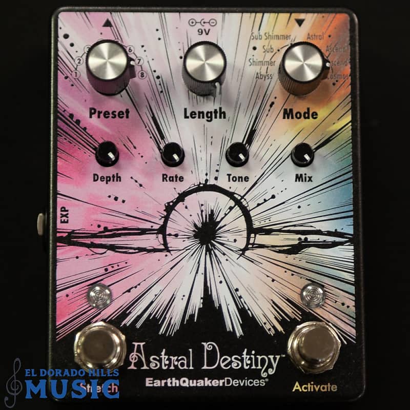 EarthQuaker Devices Astral Destiny Brick and Mortar Custom Reverb