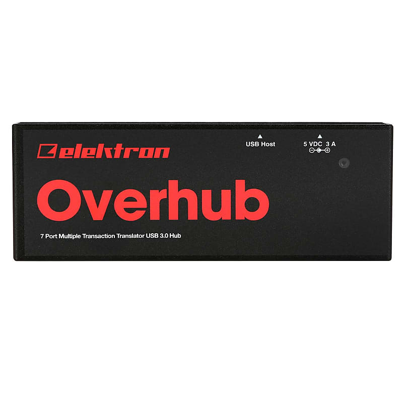 Elektron Overhub: 7-port USB hub tailored for Overbridge image 1