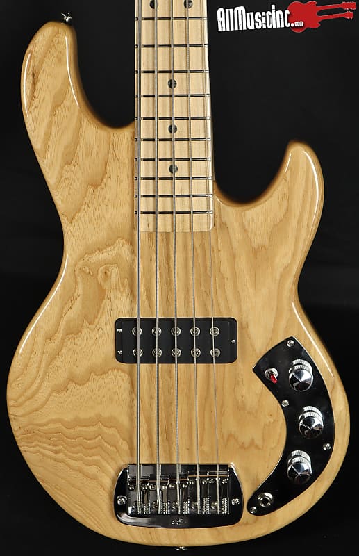 G&l Clf L-1000 Natural Ash 5-string Natural Electric Bass 