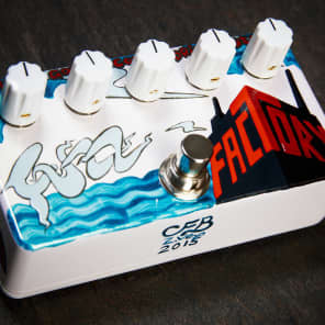 Zvex 20th Anniversary Hand-Painted Fuzz Factory | Reverb