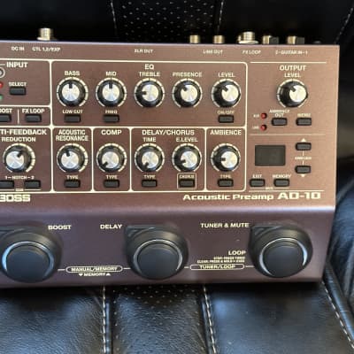 Boss AD-10 Acoustic Preamp 2017 - Present - Brown | Reverb