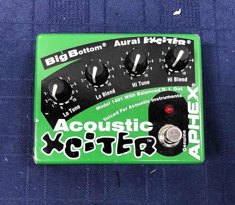 Aphex Acoustic Xciter Model 1401 Guitar Pedal For Parts or Reverb