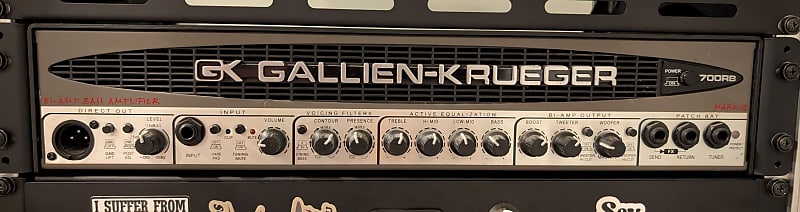 GK GALLIEN-KRUEGER BASS AMP 700RB Ⅱ Gallien Krueger 700RB II Bass Head | zZounds