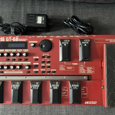 Reverb.com listing, price, conditions, and images for boss-gt-6b-bass-effects-processor