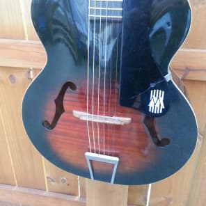 60's Harmony Monteray Archtop Acoustic Guitar Exceptional Condition Weekend Blowout Sale image 2