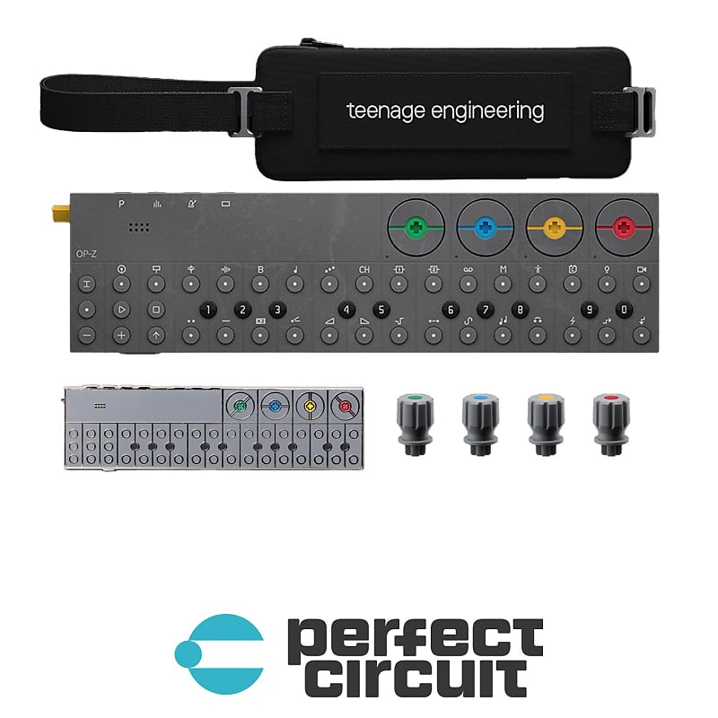 Teenage Engineering OP-Z Basic Set Synthesizer Workstation Bundle