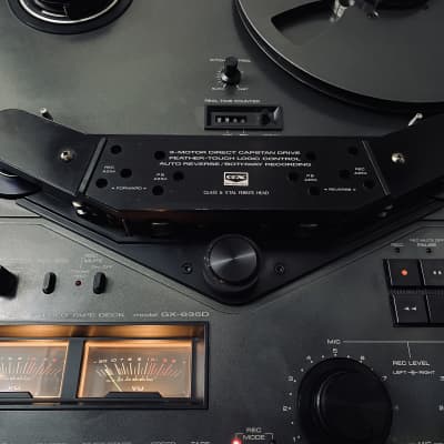 Akai GX-635D Reel-to-Reel Tape Recorder Black w/ Manual image 7