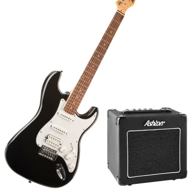 Ashton Electric Guitar and Amp Pack Black for sale