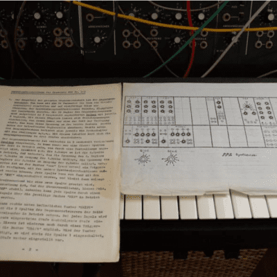PPG Wolfgang Palm Modular Synthesizer SUPER RARE 1975 Black image 9