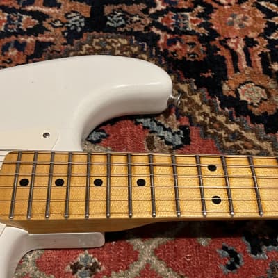 Fender Fender Custom Shop 57 C-shape neck Stratocaster 2019 - Olympic White image 8