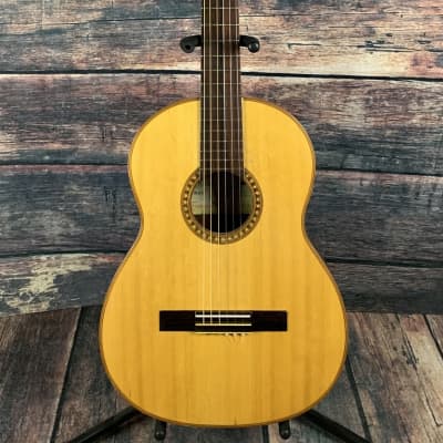 Used Giannini Vintage 60's Tranquillo Model 70 Brazilian Made Classical Guitar with Gig Bag image 1