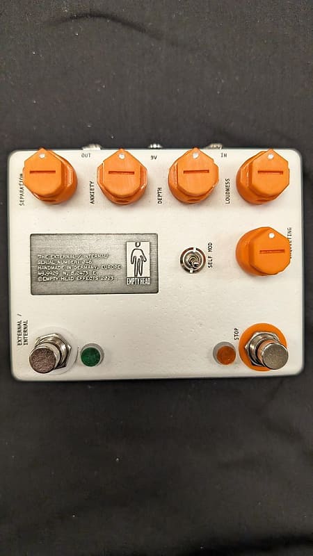 ギター Empty Head - The External/Internal Empty Head Effects The External / Internal 2024 - White | Reverb