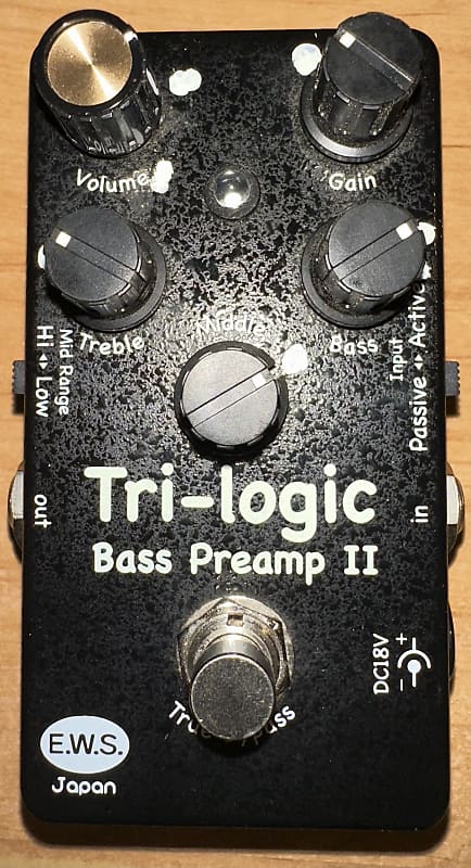 EWS tri-logic bass preamp 2 | Reverb