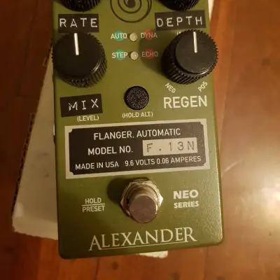 Reverb.com listing, price, conditions, and images for alexander-pedals-f-13-flanger