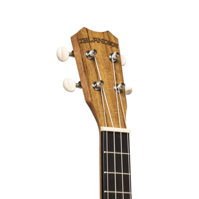 Islander Traditional Tenor Ukulele With Flamed Acacia Top, AT-4 FLAMED image 4